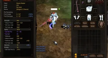 Conta Illusion Knight Level 434 Midgard Mu Online Webzen