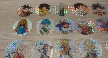 Tazos Dragonball Z 2005 Spinner Elma Chips
