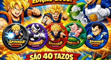 Tazos Dragonball Z 2005 Spinner Elma Chips
