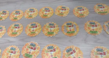 Tazos Dragonball Z 2005 Spinner Elma Chips