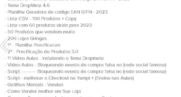 Tema Dropmeta 5.0 Versão Atualizada 2024 Shopify