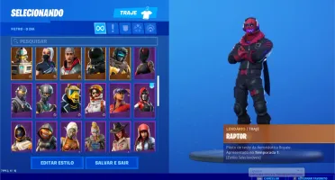 Conta Fortnite T2 Ate T10 + 1200 Vbucks + 1000 Vitorias