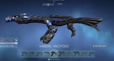 CONTA VALORANT - VANDAL ANCIFOGO, VANDAL SAQUEADORA, E OUTRO