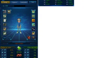 Conta ENDGAME no LADMO, servidor "Alphamon"