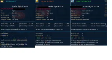 Conta ENDGAME no LADMO, servidor "Alphamon"