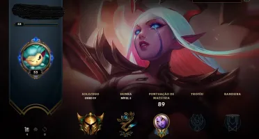 Conta lol gold4
