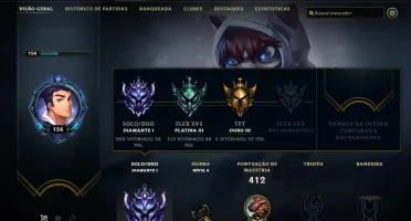 CONTA D1 (Várias skins e cromas de criador de conteúdo)
