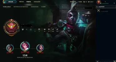 Conta Lol - Ouro V + 115 Skins + Faltam 6 Campeões