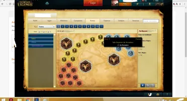 Conta League of Legends Platina V