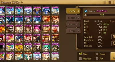 Conta late game summoners wars