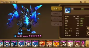 Conta late game summoners wars