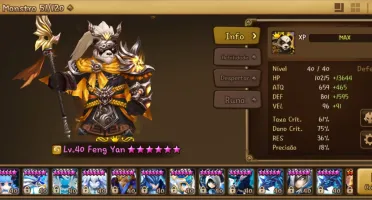 Conta late game summoners wars