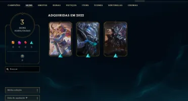 Conta League of Legends Smurf Platina 2 MMR ALTO