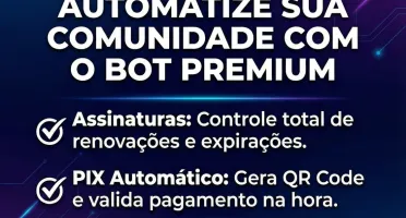 Bot Premium de Assinaturas para Telegram – 100% automático