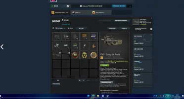 VENDO CONTA NV 21 STEAM + 3 MEDALHA DE CSGO
