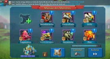 Lords Mobile Full T5, 1,1b de poder, muitos packs
