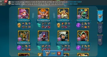Lords Mobile Full T5, 1,1b de poder, muitos packs