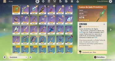 (Mobile / PC) Ar 53 + 5 Personagens 5 estrelas + Arma 5