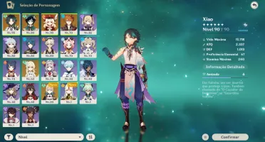 (Mobile / PC) Ar 53 + 5 Personagens 5 estrelas + Arma 5