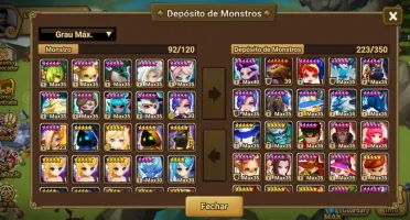 CONTA  SUMMONERS WAR LD 5 ESTRELAS