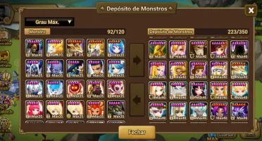 CONTA  SUMMONERS WAR LD 5 ESTRELAS