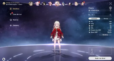 Conta Honkai Star Rail LVL 8| Clara 5*