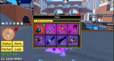 Conta no Roblox Blox Fruits PC LEV 2600
