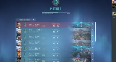 Conta barata Platina 2 58 pontos full acesso MMR MUITO ALTO