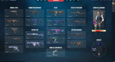 conta valorant faca karambit ìon e outras