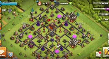Contas Clash Of Clans Cv10 mediano e Cv8 full