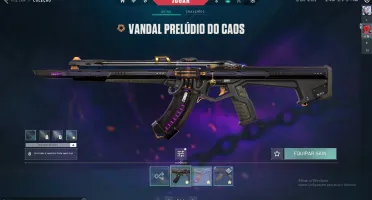 Conta de valorant com 1000 reais gasto