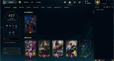 CONTA LEAGUE OF LEGENDS