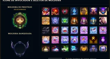 CONTA LEAGUE OF LEGENDS