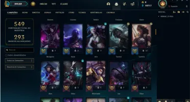 CONTA LEAGUE OF LEGENDS