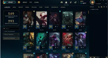 CONTA LEAGUE OF LEGENDS