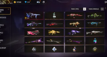 conta de free fire com Angelical