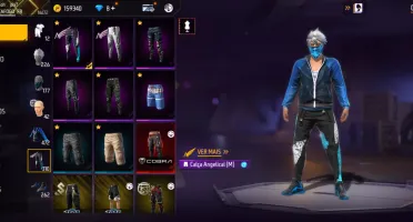 conta de free fire com Angelical