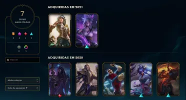 Conta LoL Diamante 3