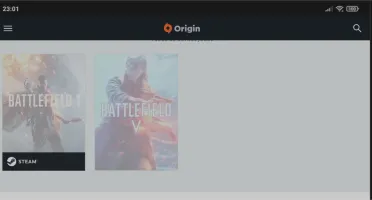 Conta da Origin com Battlefield 1(+DLC) e Battlefield V