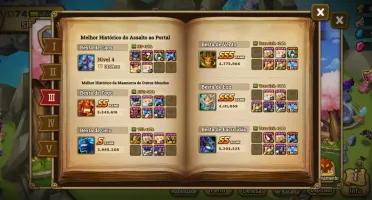 Conta Summoners War Global lvl 74 early/mid game 46 mobs 6*