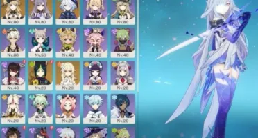 🌌Conta Genshin Impact- Furina, Shirk, Raiden,Yoimiya, Citla