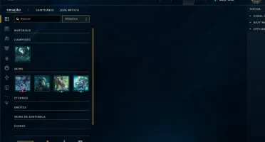conta lol diamante 4 full acesso TODOS os champs 85 skins