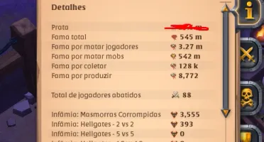 Conta a Venda Albion Online.