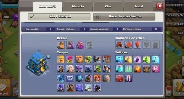 CV12 SEMI FULL CLASH OF CLANS COC TH12 MIL GEMAS 3 SKINS