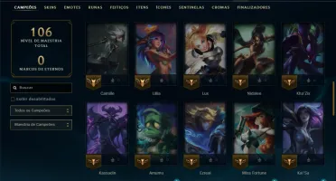 Esmeralda 2 com 60 Champs e 3 Skins