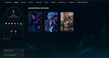 Esmeralda 2 com 60 Champs e 3 Skins