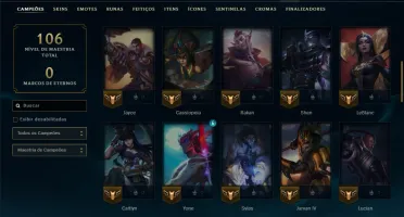 Esmeralda 2 com 60 Champs e 3 Skins