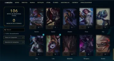 Esmeralda 2 com 60 Champs e 3 Skins
