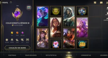 conta wild rift 85 skins 