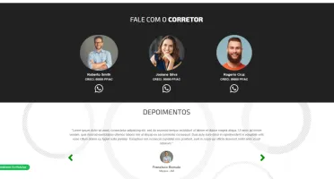 Site pronto em PHP para imobiliária e corretores - 2025